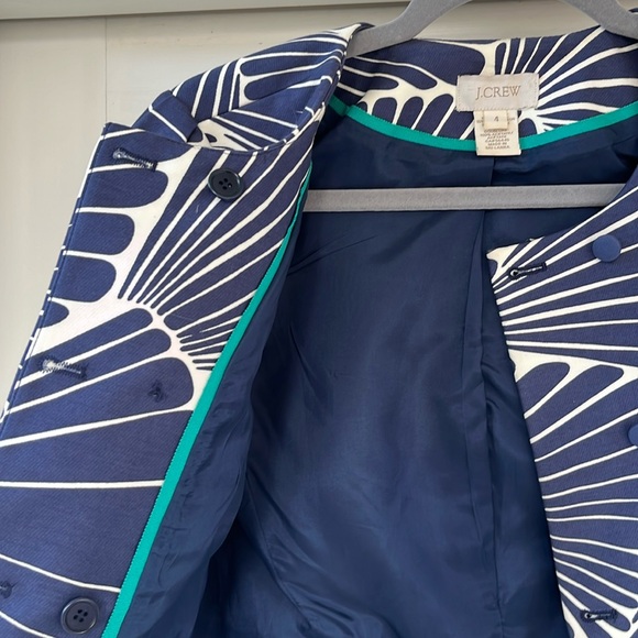 J.CREW Fanfare Double Breasted Lady Jacket - Picture 7 of 9